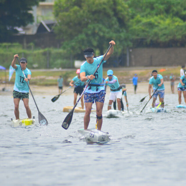 選手在 GO PARK Aqua 比賽